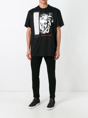 Versace T shirt "Make It Happen"   Farfetch