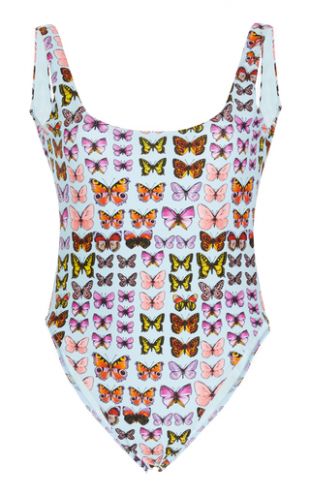 Butterfly Printed Swimsuit |