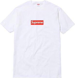 Supreme 20th Anniversary Box Logo Tee White