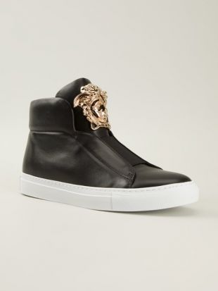 Versace Chaussures Montantes Medusa   Farfetch