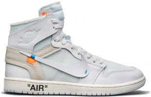 Jordan 1 Retro High Off White White