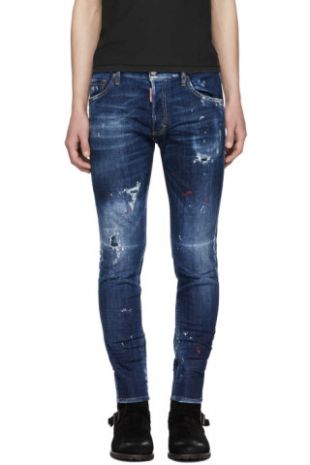Dsquared2   Jean skinny bleu Dan