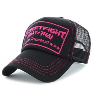 Street Fight   Casquette Trucker Muay Thai Rose Fluo Noir   LaBoutiqueOfficielle.com