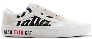 Vans Old Skool Patta Mean Eyed Cat White