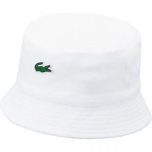 Supreme LACOSTE Velour Crusher White