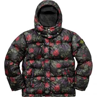 Stone island floral clearance jacket