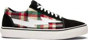 Revenge x Storm Low Top Black/Plaid
