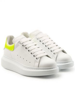 alexander mcqueen basket jaune