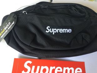 SUPREME WAIST BAG BLACK SS18 DEADSTOCK | eBay