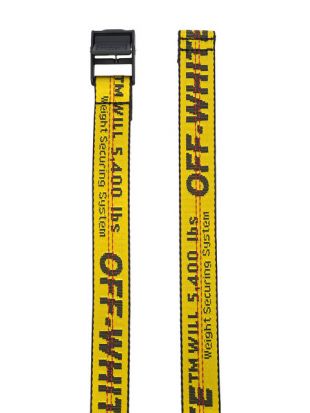Off White Logo Strap Belt   Farfetch