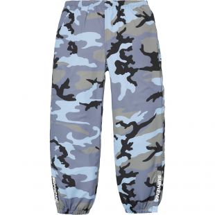 Supreme Warm Up Pant (SS18) Blue Camo