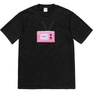 Supreme TV Tee Black
