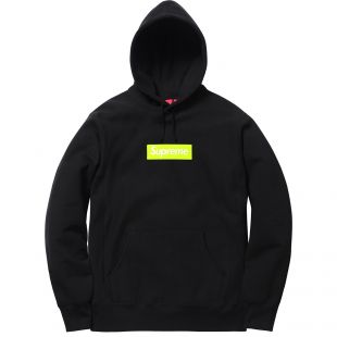 Supreme Box Logo Hooded Sweatshirt (FW17) Black