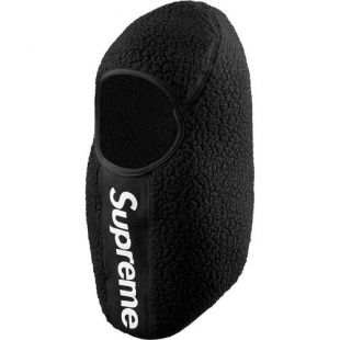 Supreme - Supreme Polartec Deep Pile Balaclava Black