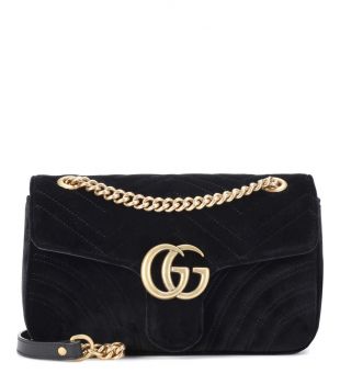 sac gucci noir velour