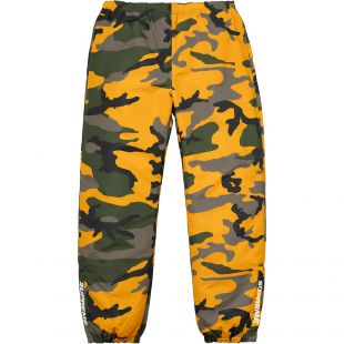 Supreme Warm Up Pant Yellow Camo