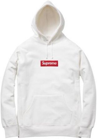 Supreme Box Logo Pullover White