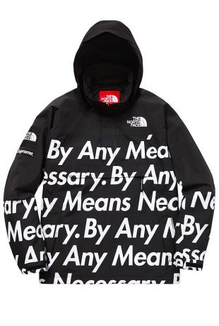 Supreme The North Face By Any Means Mountain Jacket Black
