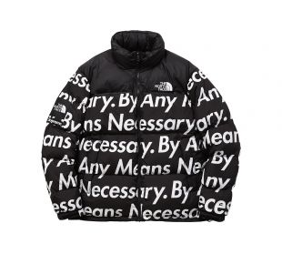 Supreme The North Face By Any Means Nuptse Jacket Black