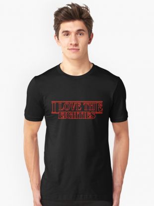 T-shirt "I love the Eighties"