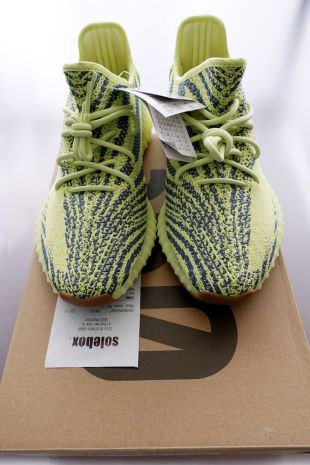 adidas Yeezy Boost 350 V2 Semi Frozen Yellow Men's - B37572 - US