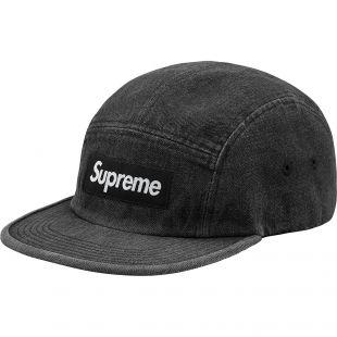 Supreme - Supreme Denim Camp Cap Black