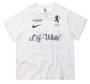 Nikelab x OFF WHITE Mercurial NRG X Tee White