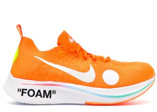 nike off white mercurial orange