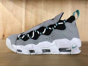 NIKE AIR MORE MONEY WOLF GREY ISLAND GREEN BLACK MENS SIZE 8 13  AJ2998 003  | eBay