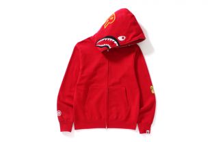 The sweat green and red Bape Shark that door Callum Hine on his account  Instagram