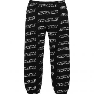 Supreme Repeat Sweatpant Black