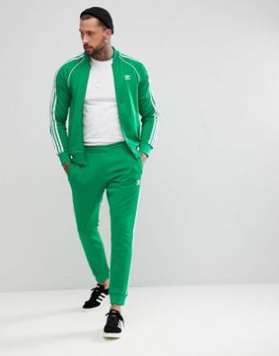 adidas Originals   adicolor   Veste de survêtement   Vert CW1259 at asos.com