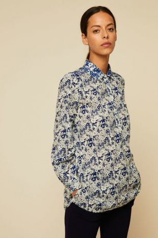 Chemise imprimé fleur