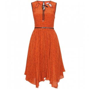 strapless open back dress Blair Mini Dress Aperol
