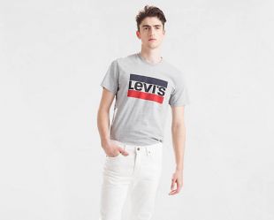 Levi's® - T-shirt Sportswear Logo Graphic Gris