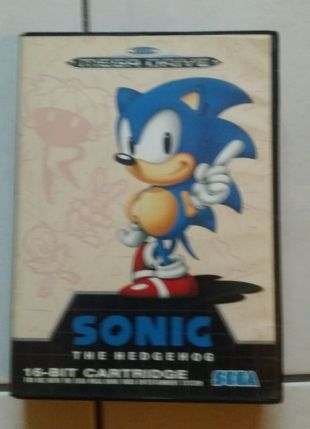 Jeu Sonic 2 Mega Drive + Adaptateur Universel – Asiatique – En Boîte Avec Notices – Bon état
