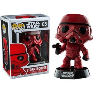 Funko Figurine Pop!Star Wars Stormtrooper Rouge Exclusive