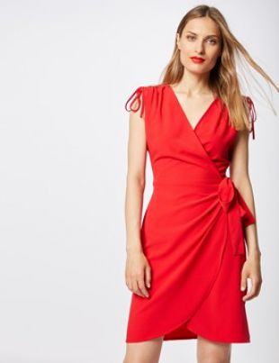 Robe portefeuille ajustée