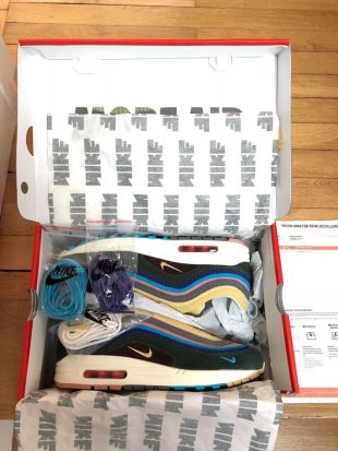 NIKE AIR MAX 1/97 SEAN WOTHERSPOON size 9,5US 8,5UK EUR43 vintage off white | eBay