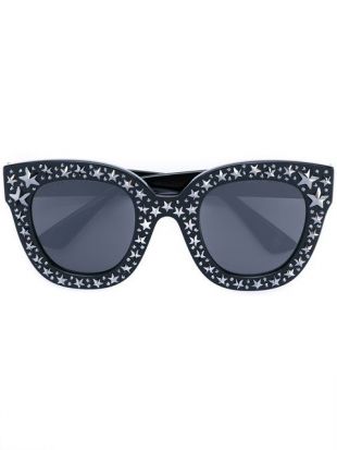 Gucci Eyewear Lunettes De Soleil à Monture Oeil De Chat