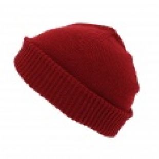 bonnet cousteau laine rouge
