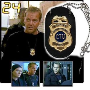 Badge Ctu Jack Bauer In 24 Heures Chrono Spotern
