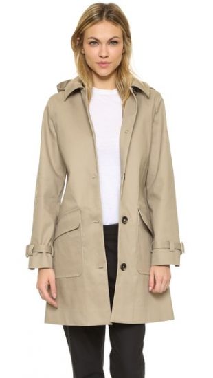 A.P.C. Mac Hooded Morgate Coat