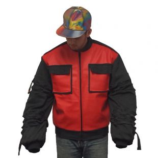 Marty McFly Jr. Jacket Back To The Future 2 II Movie Coat 2015 Sleeves Adjust  | eBay