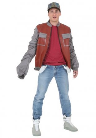 Back to The Future Marty McFly Jacket L | eBay