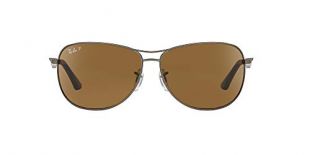 Ray-Ban 0rb3519 RB3519 Aviator Sunglasses, Grey (029/83 029/83)