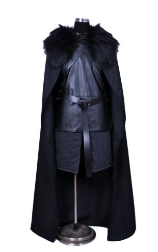 Game of Thrones Cosplay manteau Jon Snow Costume Halloween adultes Cosplay