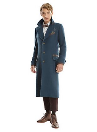 FANTASTIC BEASTS AND WHERE TO FIND THEM NEWT SCAMANDER OVERCOAT