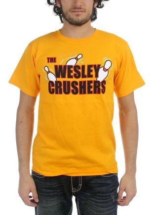 NEW UNWORN The Big Bang Theory The Wesley Crushers Bowling Team T-Shirt 