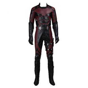 CosplayDiy Men's Costume Suit for Daredevil Superhero Cosplay S